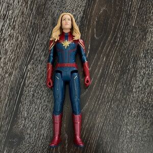 Marvel Captain Marvel Action Figure - Red and Blue
